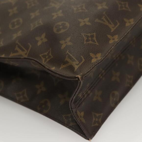 LOUIS VUITTON Monogram Sac Plat Hand Bag M51140 - Picture 10 of 16